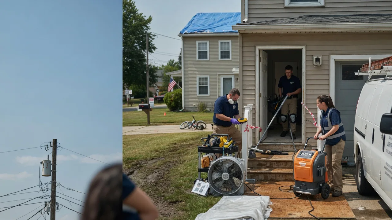 Water Damage Repair in Mcalisterville, PA near me